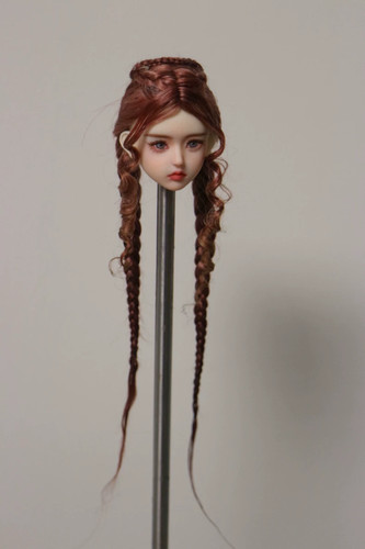 11cm head bjd custom wig - head,